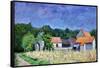 Village sous le Soleil, 2003-Michel Bultet-Framed Stretched Canvas