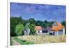 Village sous le Soleil, 2003-Michel Bultet-Framed Giclee Print