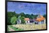 Village sous le Soleil, 2003-Michel Bultet-Framed Giclee Print