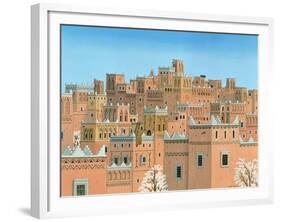 Village, Southern Morocco, 1998-Larry Smart-Framed Giclee Print