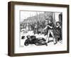 Village Squire Ejected from Cottage-null-Framed Art Print