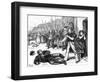 Village Squire Ejected from Cottage-null-Framed Art Print