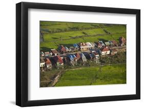 Village, Stilt Houses That are Seasonally Flooded, Near Siem Reap-David Wall-Framed Photographic Print