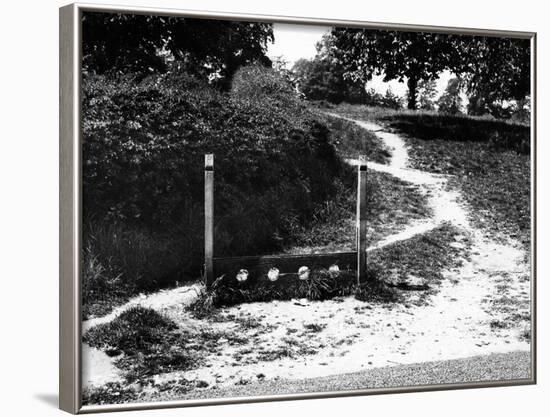 Village Stocks-Fred Musto-Framed Photographic Print