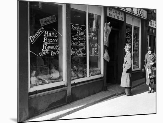 Village Store in County Wexford, 1944-Dean-Mounted Photographic Print