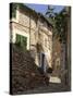 Village Street, Fornalutx, Near Soller, Majorca (Mallorca), Balearic Islands, Spain-Ruth Tomlinson-Stretched Canvas