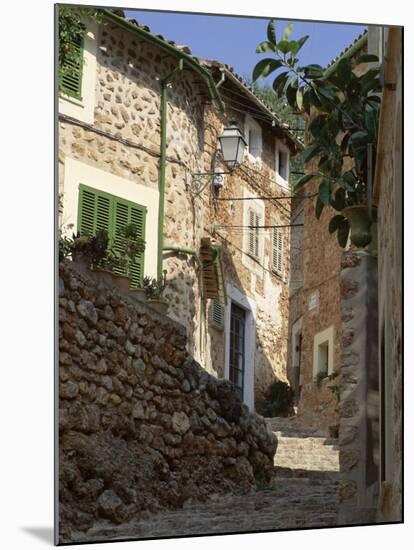 Village Street, Fornalutx, Near Soller, Majorca (Mallorca), Balearic Islands, Spain-Ruth Tomlinson-Mounted Photographic Print