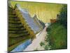 Village Street in Saintes-Maries, 1888-Vincent van Gogh-Mounted Giclee Print