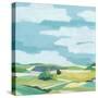 Village Valley I-June Vess-Stretched Canvas