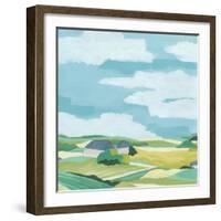 Village Valley I-June Vess-Framed Art Print