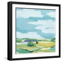 Village Valley I-June Vess-Framed Art Print