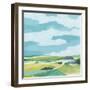 Village Valley II-June Vess-Framed Art Print