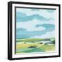 Village Valley II-June Vess-Framed Art Print