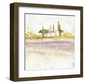 Village Violet-Véronique Didier-Laurent-Framed Art Print