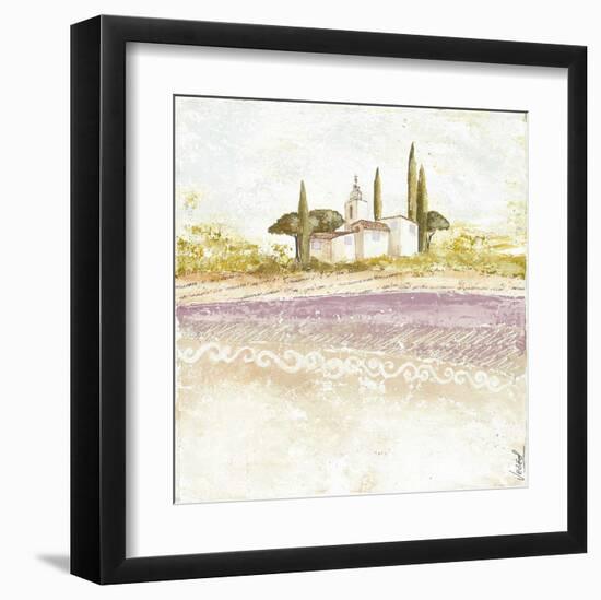 Village Violet-Véronique Didier-Laurent-Framed Art Print