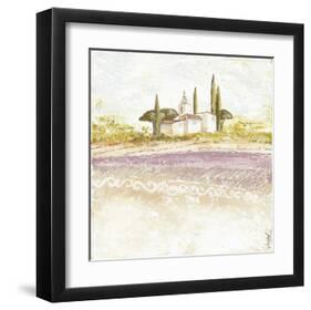 Village Violet-Véronique Didier-Laurent-Framed Art Print