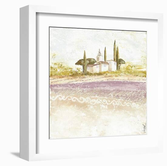 Village Violet-Véronique Didier-Laurent-Framed Art Print