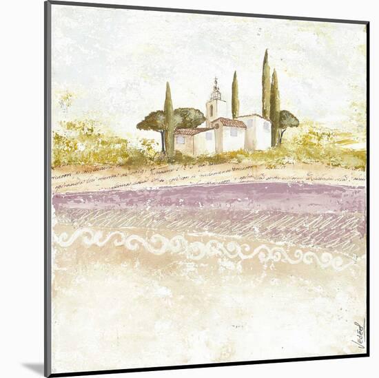 Village Violet-Véronique Didier-Laurent-Mounted Art Print