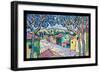 Village Vista-Brett Varney-Framed Art Print