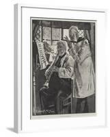 Village Waits Rehearsing-Edward R. King-Framed Giclee Print