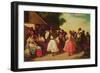 Village Wedding Feast-Karoly Lotz-Framed Giclee Print