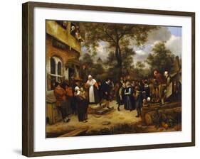 Village Wedding-Jan Havicksz Steen-Framed Giclee Print