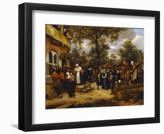 Village Wedding-Jan Havicksz Steen-Framed Giclee Print