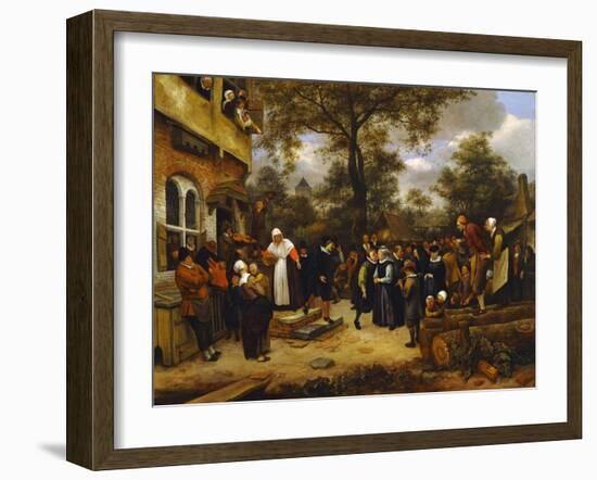 Village Wedding-Jan Havicksz Steen-Framed Giclee Print