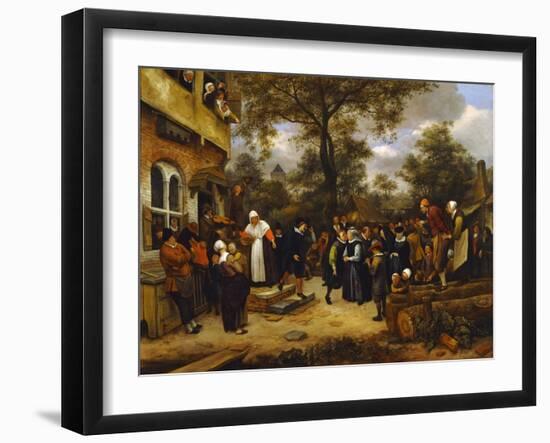 Village Wedding-Jan Havicksz Steen-Framed Giclee Print