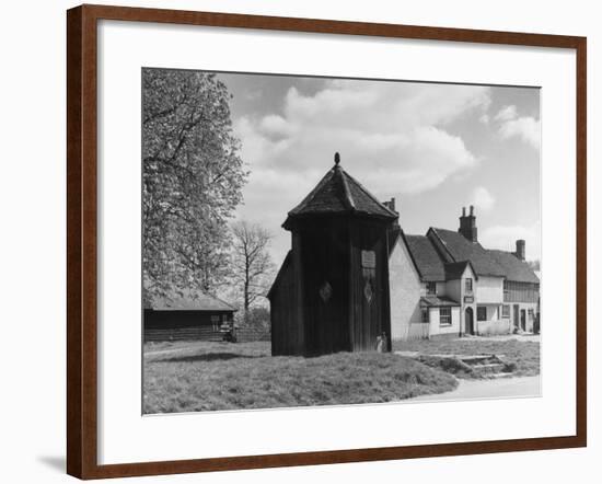 Village Well House-null-Framed Photographic Print