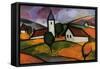 Village-Emil Parrag-Framed Stretched Canvas