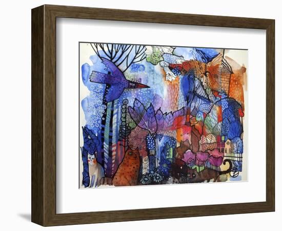 Village-Oxana Zaika-Framed Giclee Print