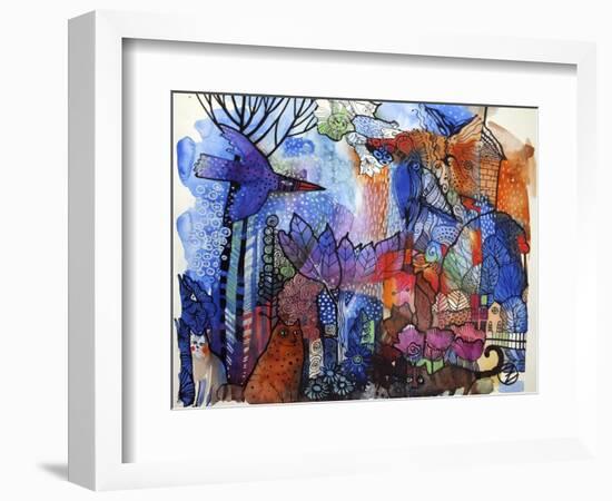 Village-Oxana Zaika-Framed Giclee Print