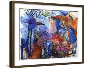 Village-Oxana Zaika-Framed Giclee Print