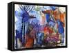 Village-Oxana Zaika-Framed Stretched Canvas