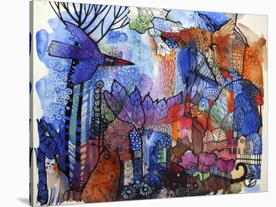 Village-Oxana Zaika-Stretched Canvas