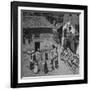 Villagers Dancing the Sardana, Known as the Dance of St. Anna-Hans Wild-Framed Photographic Print