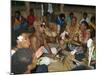 Villagers Singing at Cava Evening, Waya Island, Yasawa Group, Fiji, South Pacific Islands, Pacific-Julia Bayne-Mounted Photographic Print