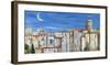 Villaggio silenzioso-Donato Larotonda-Framed Art Print