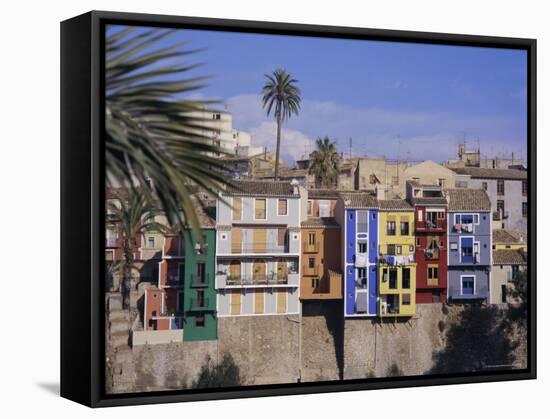 Villajoyosa, Costa Blanca, Valencia, Spain, Europe-John Miller-Framed Stretched Canvas