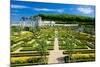 Villandry Castle with Garden, Indre-Et-Loire, Centre, France-phbcz-Mounted Photographic Print