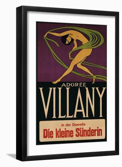 Villany circa 1920-null-Framed Giclee Print