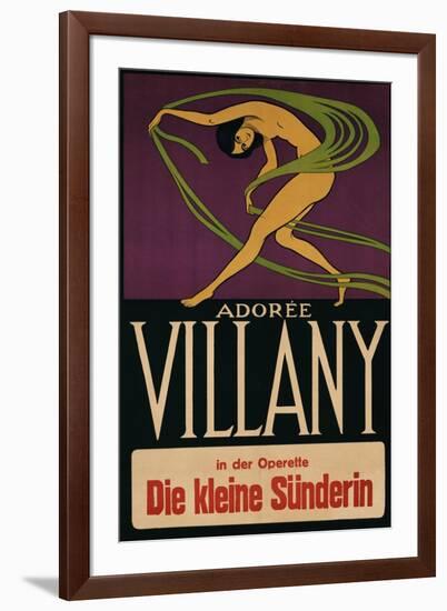 Villany circa 1920-null-Framed Giclee Print