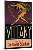 Villany circa 1920-null-Mounted Giclee Print