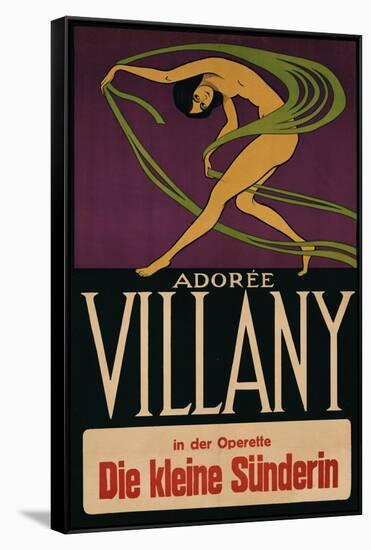 Villany circa 1920-null-Framed Stretched Canvas