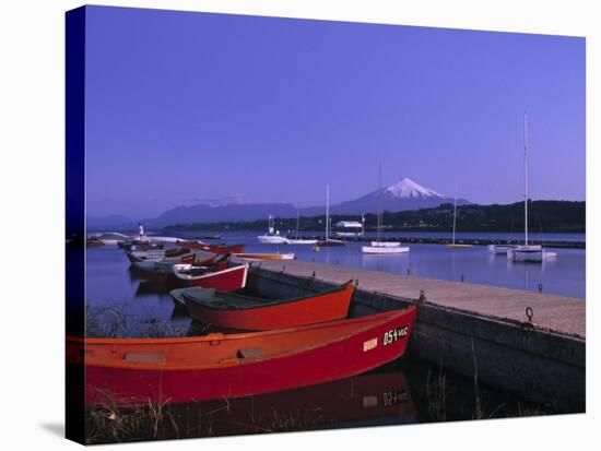 Villarica, Chile-Walter Bibikow-Stretched Canvas