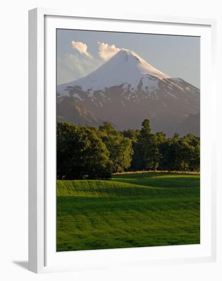 Villarrica Volcano, Villarrica National Park, Chile-Scott T. Smith-Framed Premium Photographic Print