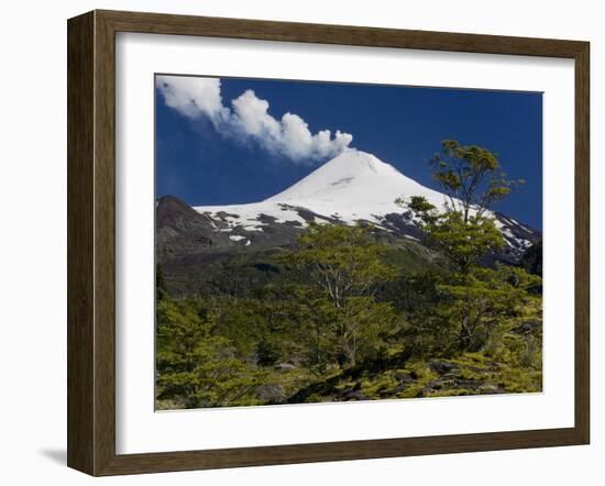 Villarrica Volcano, Villarrica National Park, Chile-Scott T. Smith-Framed Premium Photographic Print