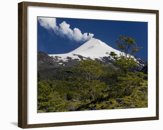 Villarrica Volcano, Villarrica National Park, Chile-Scott T. Smith-Framed Photographic Print