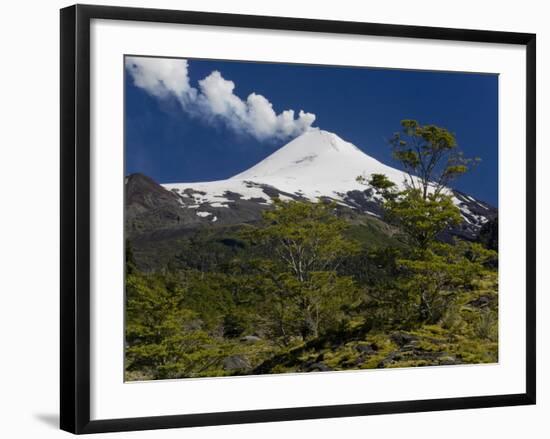 Villarrica Volcano, Villarrica National Park, Chile-Scott T. Smith-Framed Photographic Print